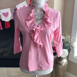 Chaps Pink Top